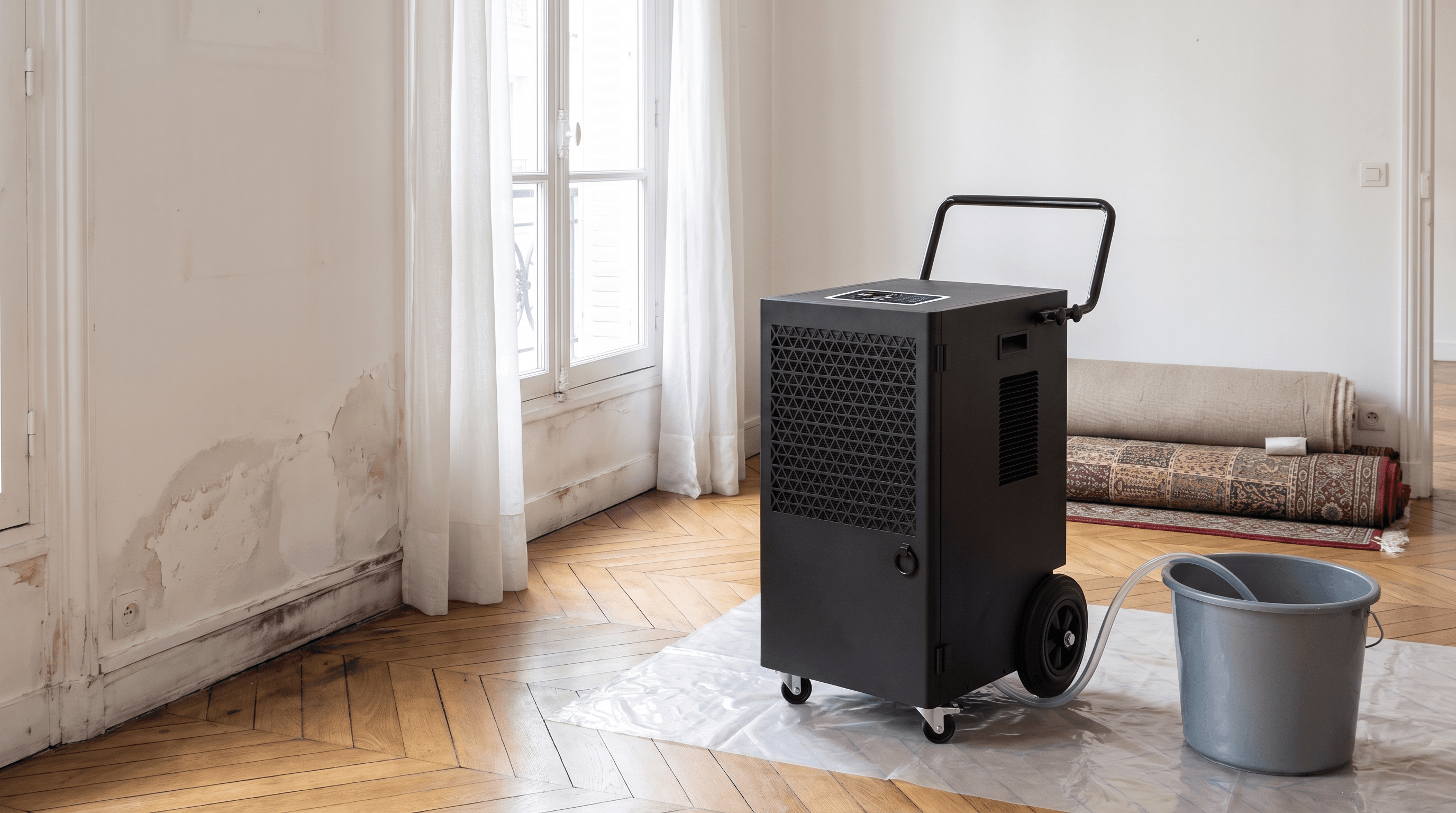 Déshumidificateur 30 L/j Livair en situation réelle d’utilisation